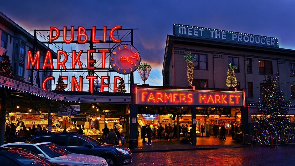 Pike Place Market Entrance